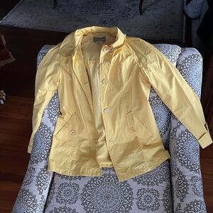 Women’s rain coat white stag